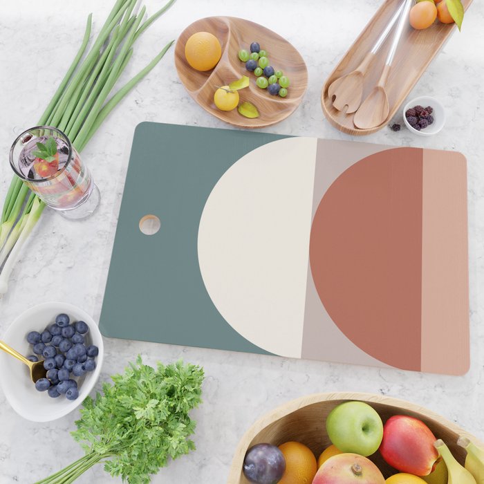 Abstract Geometric 01D Cutting Board Gallery Image 2