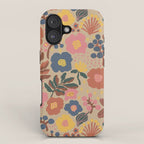 Red blooming iPhone Case Gallery Image 1