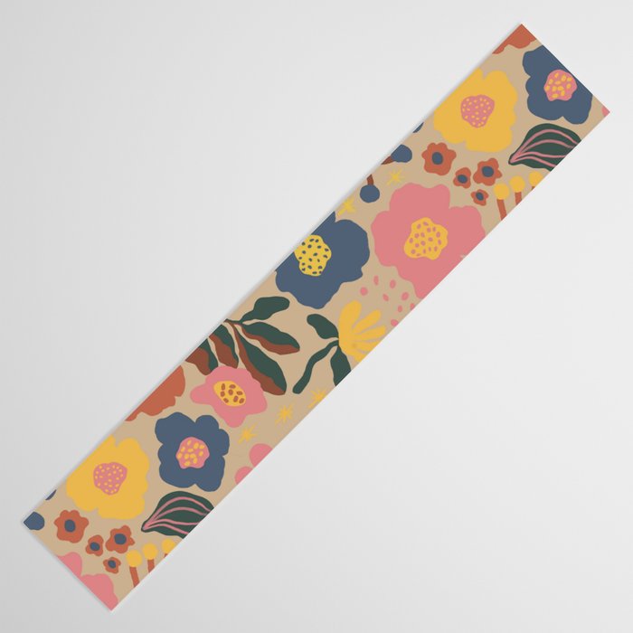 Red blooming Table Runner Gallery Image 3