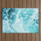 Perfect Sea Waves Outdoor Rug Gallery Image 1