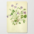 Violet by Anne Pratt, 1800s (benefitting The Nature Conservancy) Cutting Board Gallery Image 1