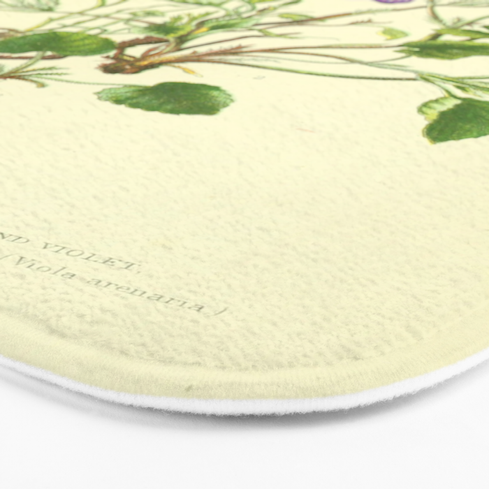Violet by Anne Pratt, 1800s (benefitting The Nature Conservancy) Bath Mat Gallery Image 3