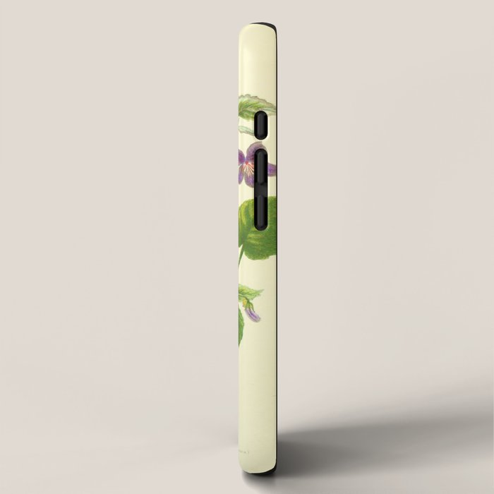 Violet by Anne Pratt, 1800s (benefitting The Nature Conservancy) iPhone Case Gallery Image 2