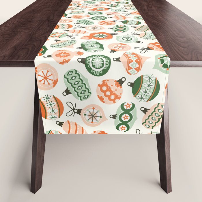 Vintage Ornaments Table Runner Gallery Image 1