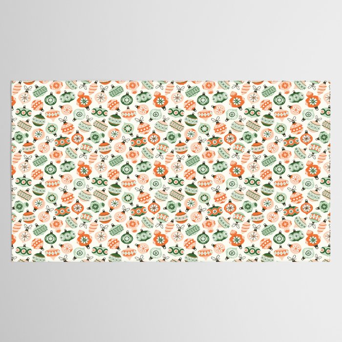 Vintage Ornaments Tablecloth Gallery Image 2
