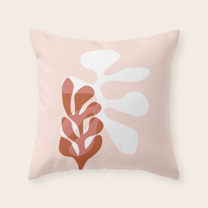 Sea tangle - sunrise Throw Pillow Gallery Image 6