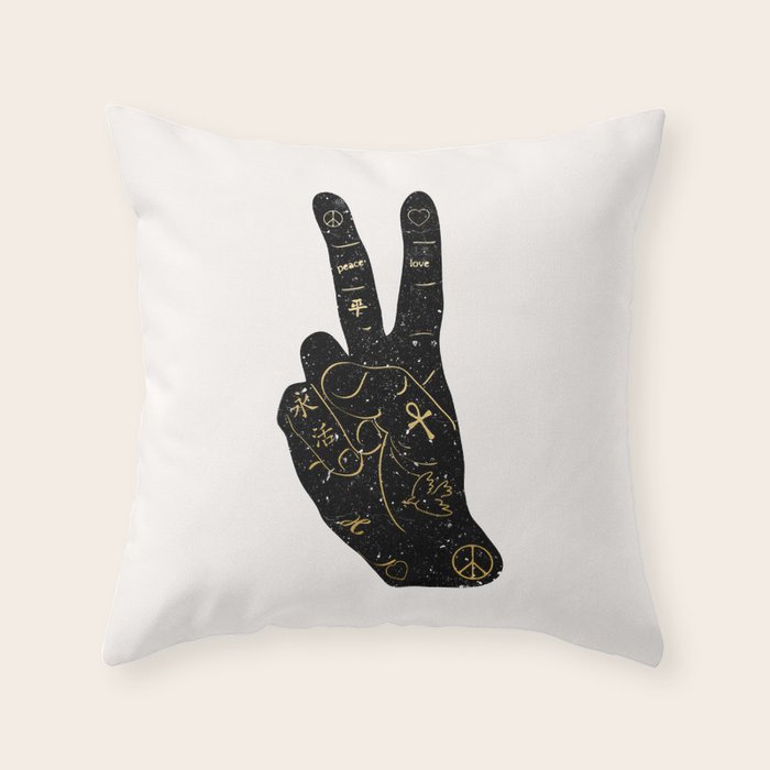 Peace Throw Pillow Gallery Image 6