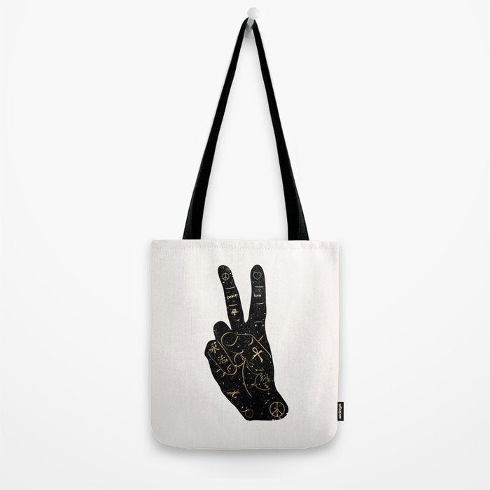 Peace Tote Bag Gallery Image 2