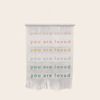 you are loved rainbow  Wall Hanging Gallery Image 1
