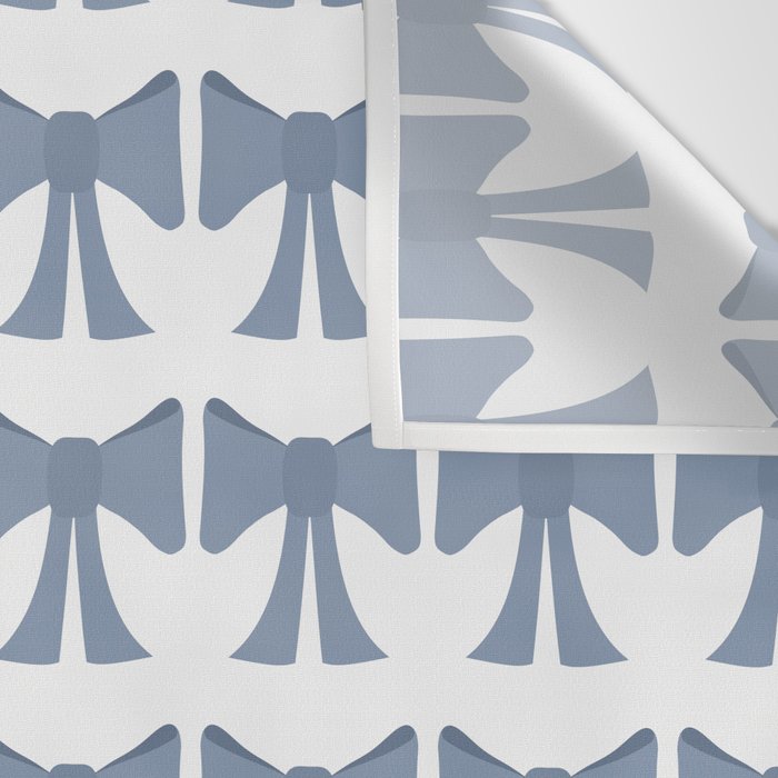 Vintage Bows VII Neutral Blue Wall Tapestry Gallery Image 3