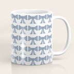 Vintage Bows VII Neutral Blue Coffee Mug Gallery Image 1