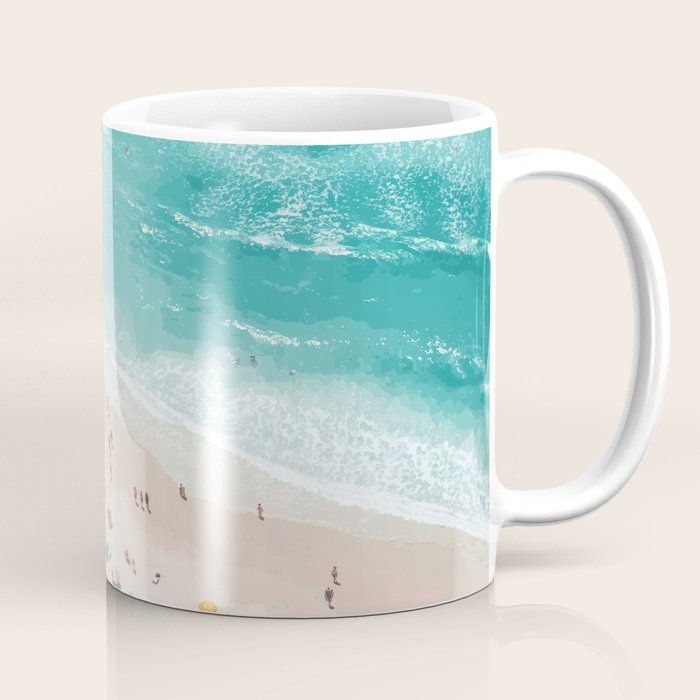 Pastel Beach Day Coffee Mug Gallery Image 1