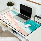 Pastel Beach Day Desk Mat Gallery Image 2