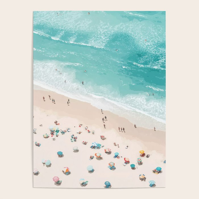 Pastel Beach Day Poster Gallery Image 4