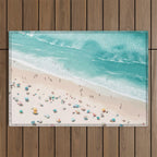 Pastel Beach Day Outdoor Rug Gallery Image 1