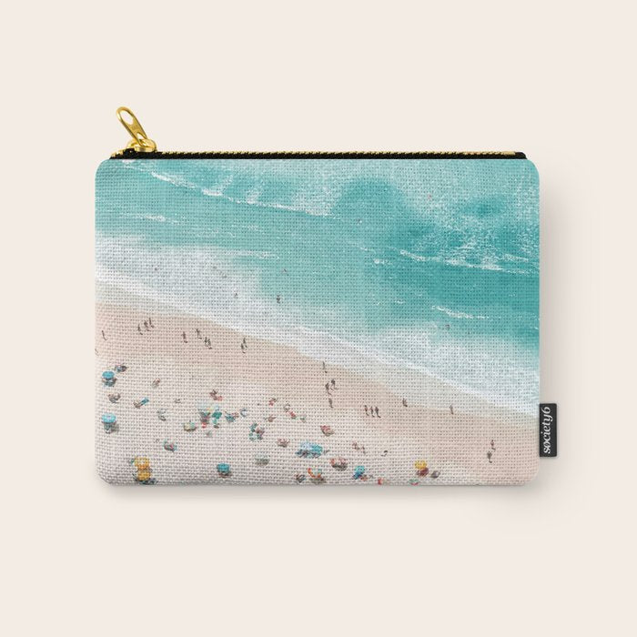 Pastel Beach Day Carry All Pouch Gallery Image 1