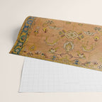 Persian Heritage Rug Design in Warm Earth Tones Wrapping Paper Gallery Image 2