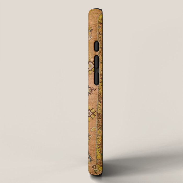 Persian Heritage Rug Design in Warm Earth Tones iPhone Case Gallery Image 2