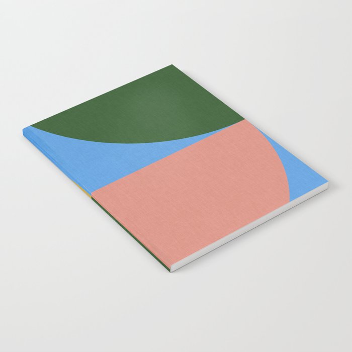 abstract retro vivid fall 8 Notebook Gallery Image 2