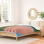 abstract retro vivid fall 8 Duvet Cover Gallery Image 2