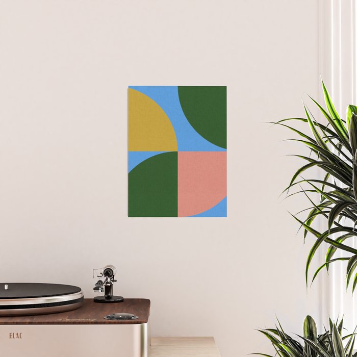 abstract retro vivid fall 8 Poster Gallery Image 2