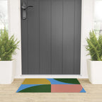 abstract retro vivid fall 8 Welcome Mat Gallery Image 3