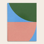 abstract retro vivid fall 8 Notebook Gallery Image 4