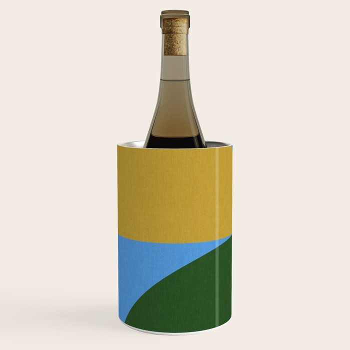 abstract retro vivid fall 8 Wine Chiller Gallery Image 2