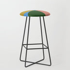 abstract retro vivid fall 8 Stool Gallery Image 1