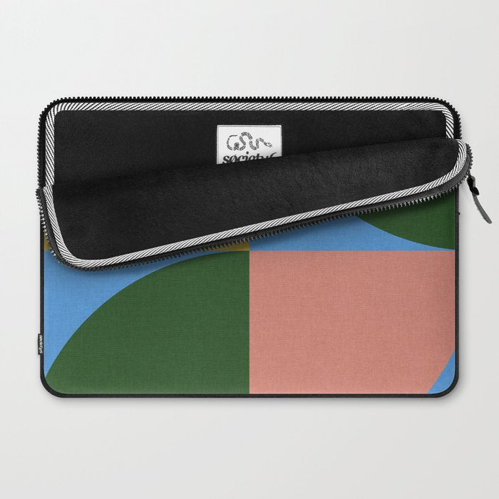 abstract retro vivid fall 8 Laptop Sleeve Gallery Image 2