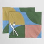 abstract retro vivid fall 8 Placemat Gallery Image 1