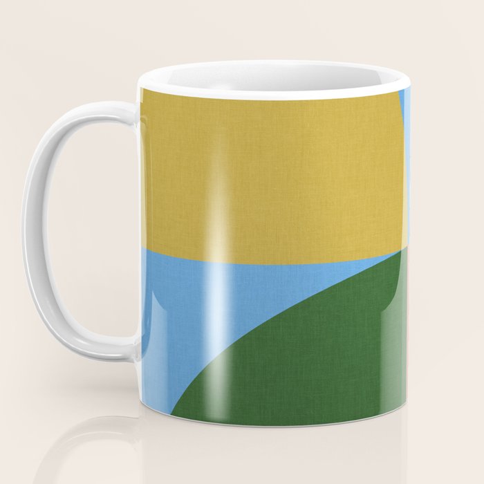 abstract retro vivid fall 8 Coffee Mug Gallery Image 3