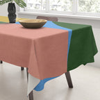abstract retro vivid fall 8 Tablecloth Gallery Image 3