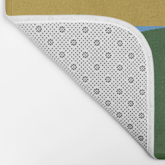 abstract retro vivid fall 8 Bath Mat Gallery Image 2