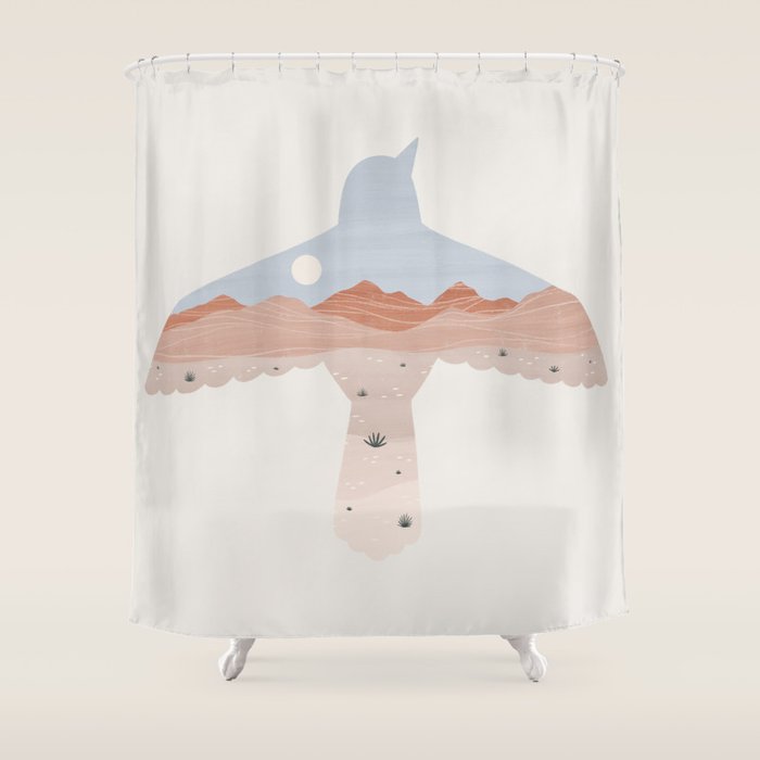 fly south Shower Curtain Gallery Image 1