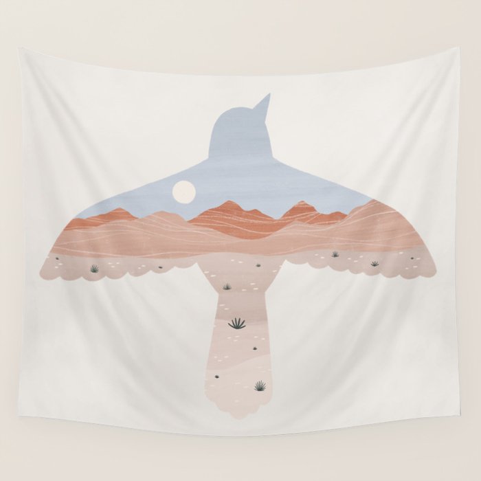 fly south Wall Tapestry Gallery Image 4