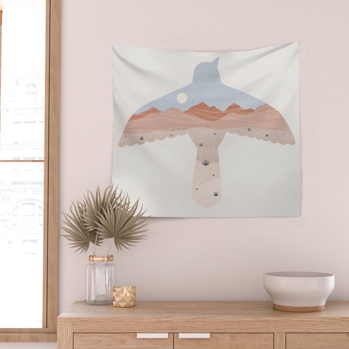 fly south Wall Tapestry Gallery Image 2