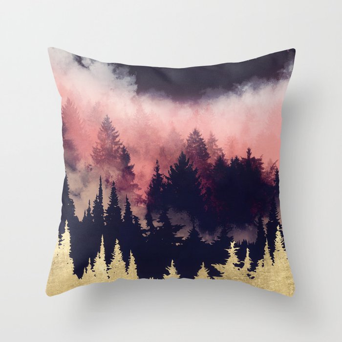 Evening Glow Throw Pillow Gallery Image 6