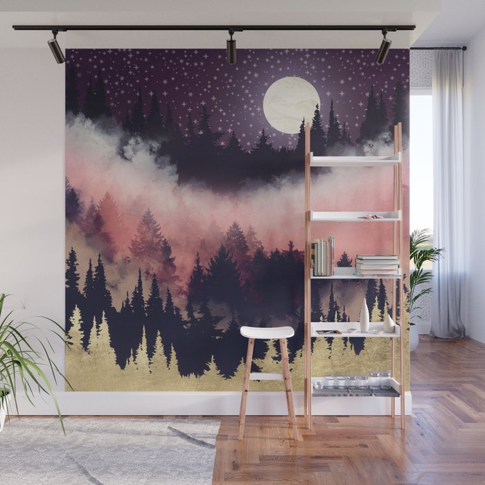 Evening Glow Wall Mural Gallery Image 1