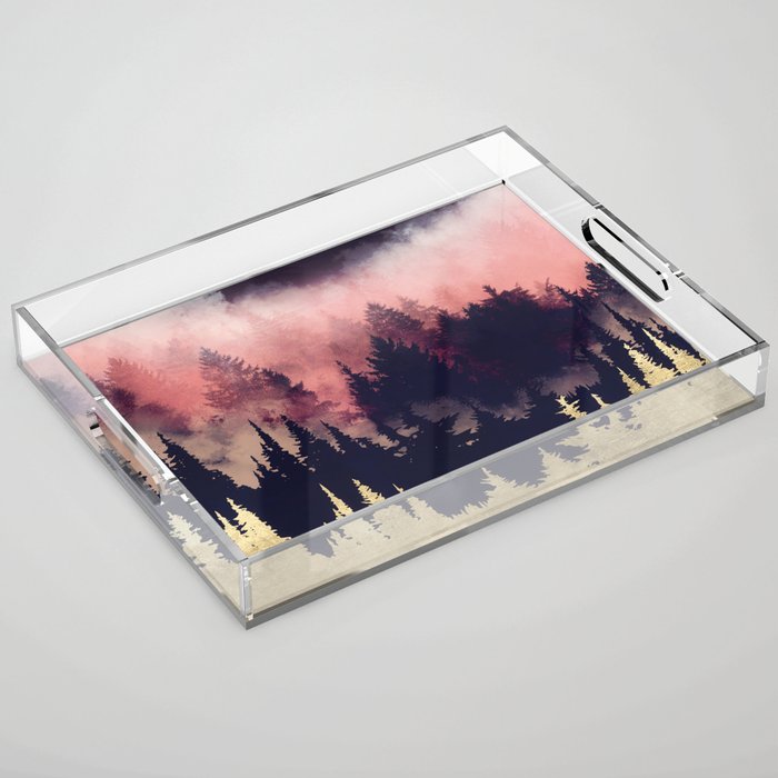 Evening Glow Acrylic Tray Gallery Image 1