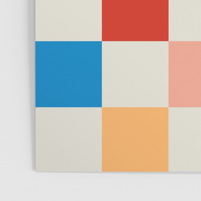 Colorful Checkered Pattern: A Vibrant and Playful Design Poster Gallery Image 3