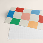 Colorful Checkered Pattern: A Vibrant and Playful Design Wrapping Paper Gallery Image 2