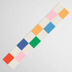 Colorful Checkered Pattern: A Vibrant and Playful Design Table Runner Gallery Image 3