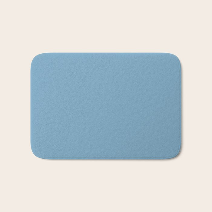 Autumn Seaside Blue Bath Mat Gallery Image 1
