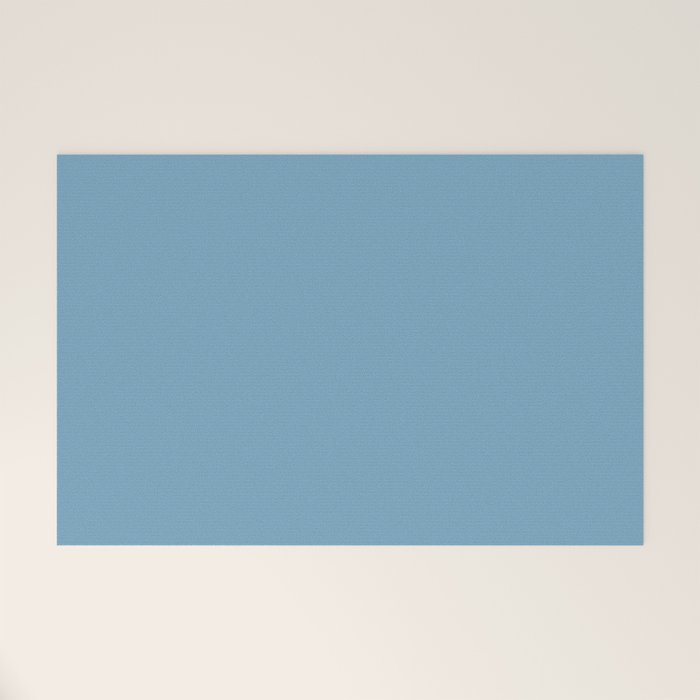 Autumn Seaside Blue Welcome Mat Gallery Image 1
