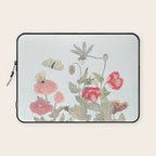 Butterflies, Dragonfly and  flowers Laptop Sleeve Gallery Image 1