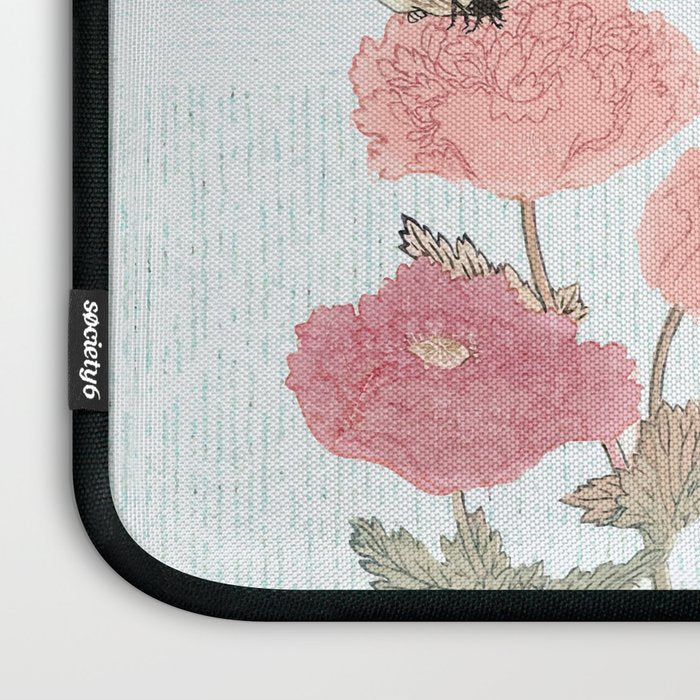 Butterflies, Dragonfly and  flowers Laptop Sleeve Gallery Image 3