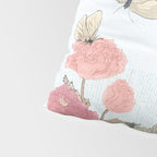 Butterflies, Dragonfly and  flowers Pillow Sham Gallery Image 4