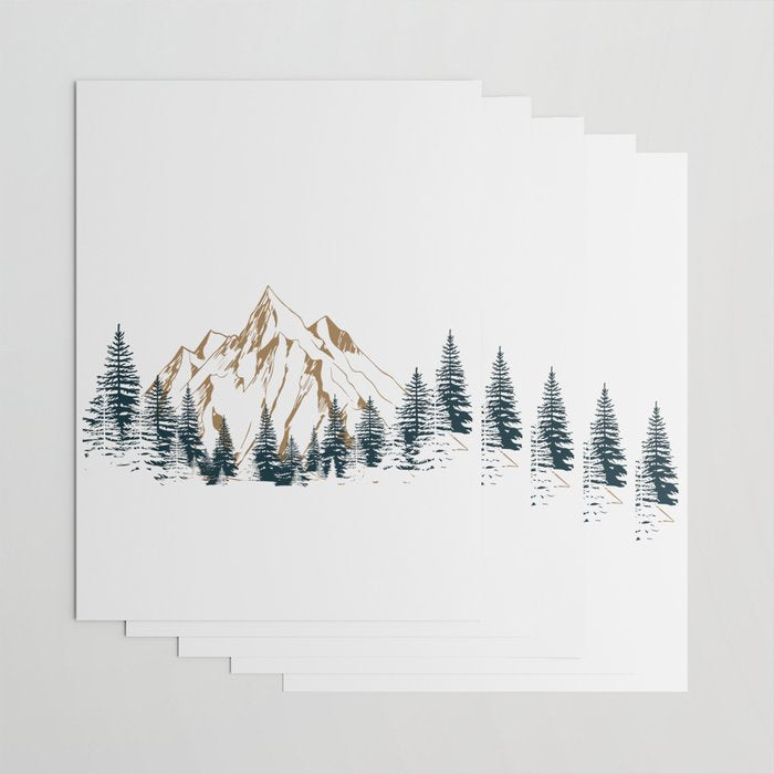 mountain 4 Wrapping Paper Gallery Image 3