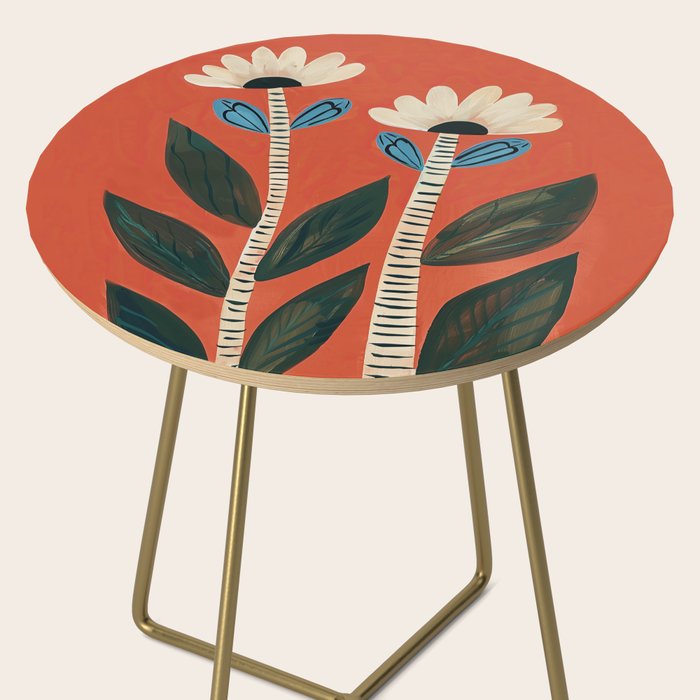 Folk Garden Daisy Pair Side Table Gallery Image 2